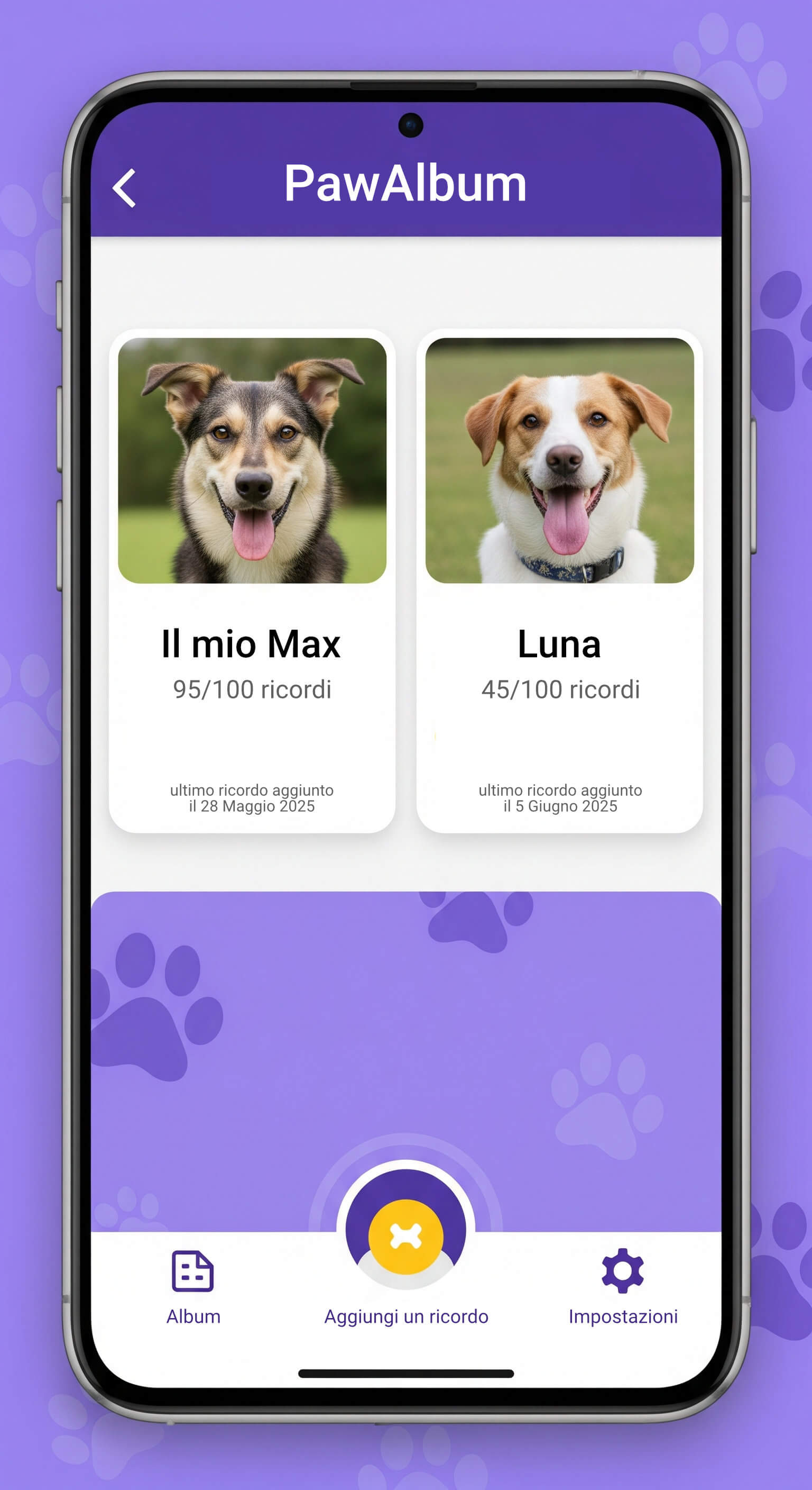 Album PawAlbum completato